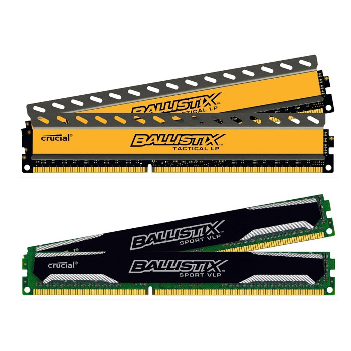 Crucial-Ballistix-Low-Profile memory